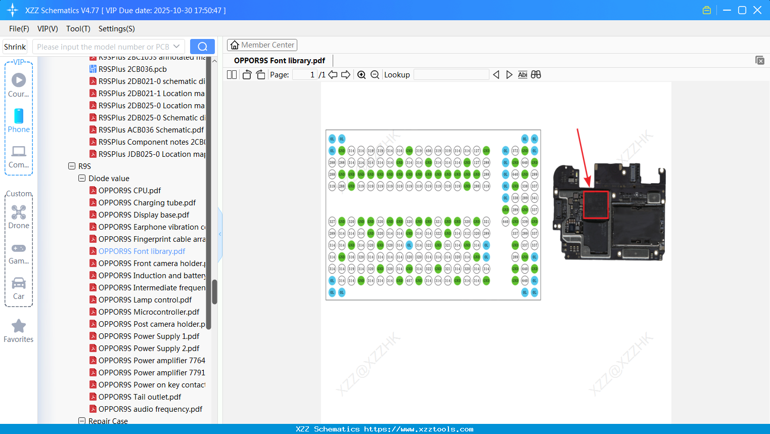 OPPOR9S Font Library